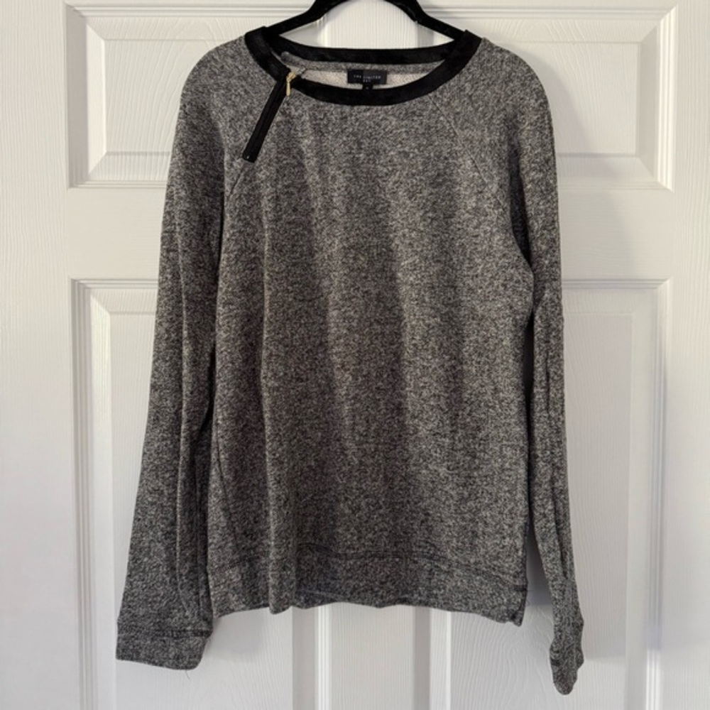 The limited black and gray heather sweatshirt